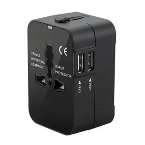 Worldwide Universal Travel Adapter Plug Fast Charger UK US EU AU with USB-C Port