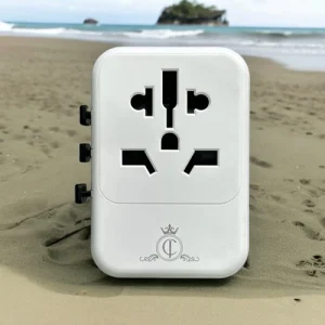 Universal Travel Adapter 28 W fast Charging 2 USB A+3 Type C USB UK EU US AUS